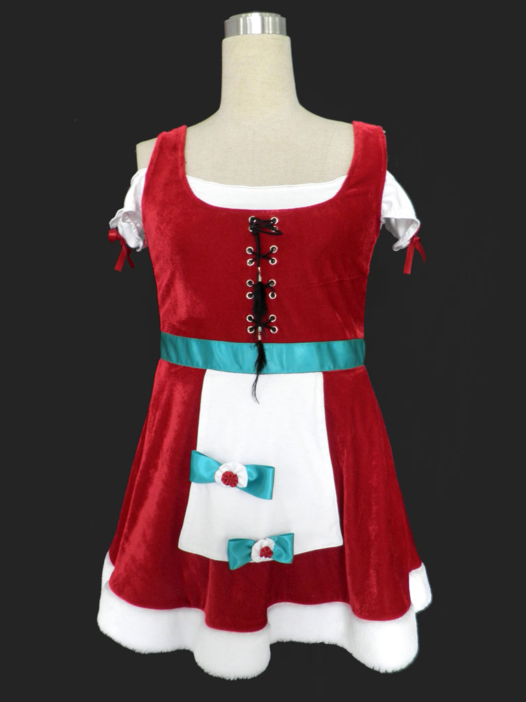 Christmas Show Girls Uniform Cosplay Costume